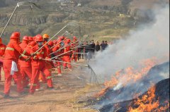黄南州万人防火演练五
